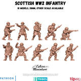 Infanterie Ecossaise ww2 (x10)