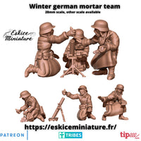 Mortier allemand hiver