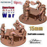 Guerre de Sécession Américaine PACK 3D COMPLET 15mm pour EHB