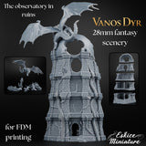 L'observatoire en ruine de Vanos Dyr