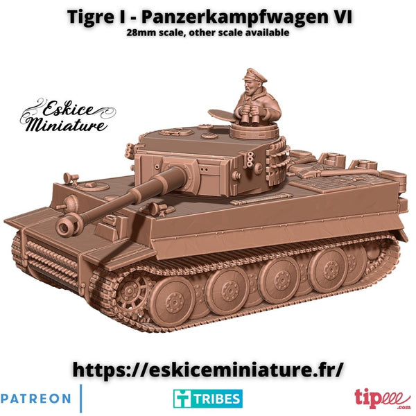 Tigre 1, Panzer VI avec pilote
