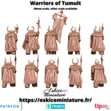 Guerriers du Tumulte, régiment x10
