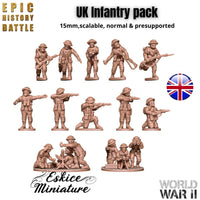 Pack infanterie - UK