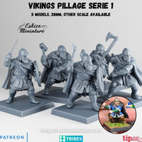 Vikings pillage serie 1 (x5)