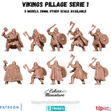 Vikings pillage serie 1 (x5)