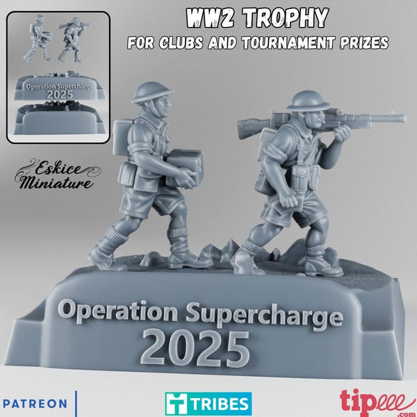 WW2 Trophy (desert rats)