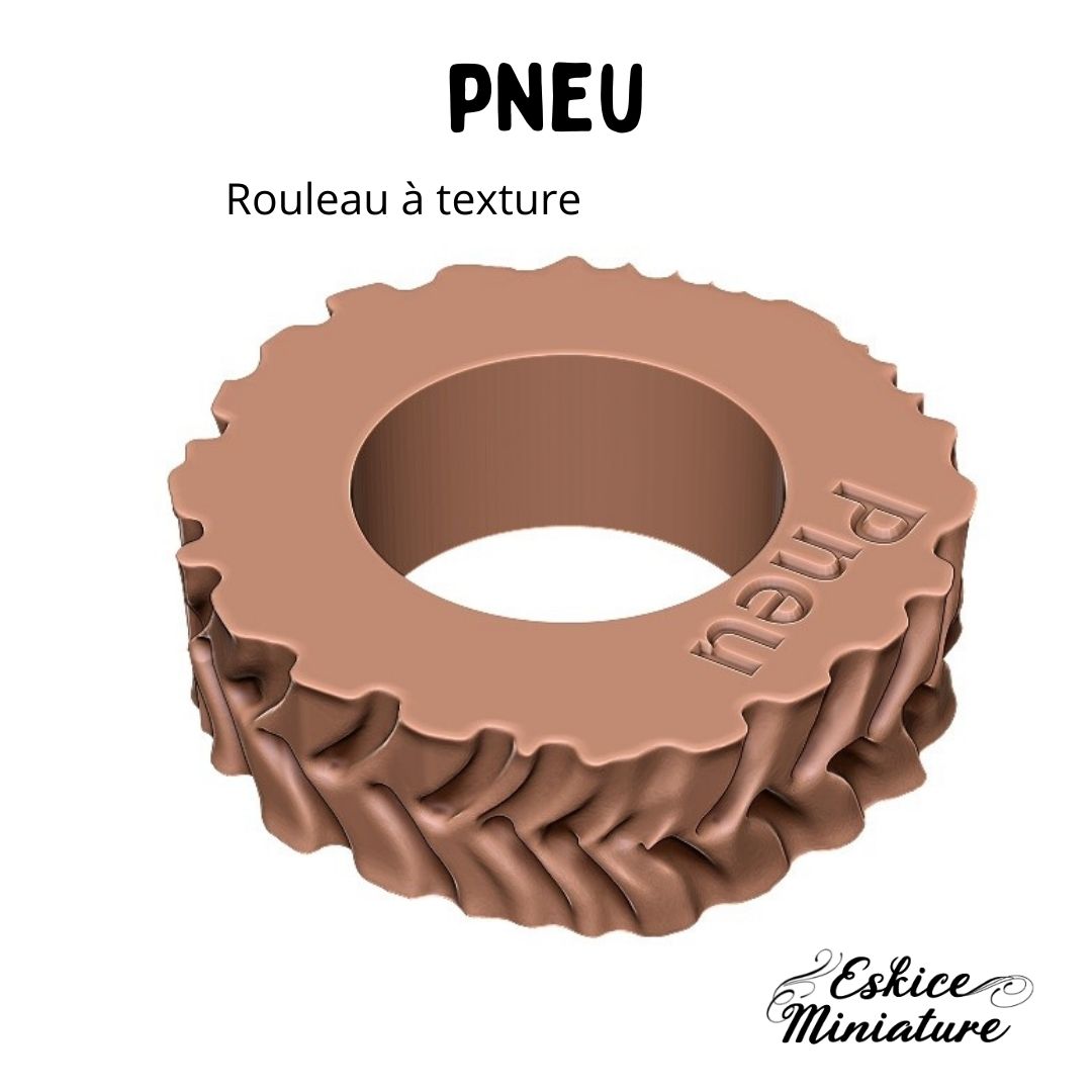 Rouleau Texturé Pour Béton Imprimé - Motif Granit - Caoutchouc Polyuréthane - Italie