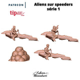 Aliens sur speeders série 1