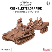 Chenillette lorraine Française