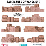 4 barricades de Vanos Dyr