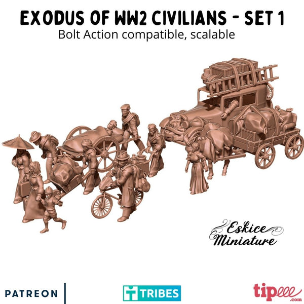 Exode ! Civils WW série 1