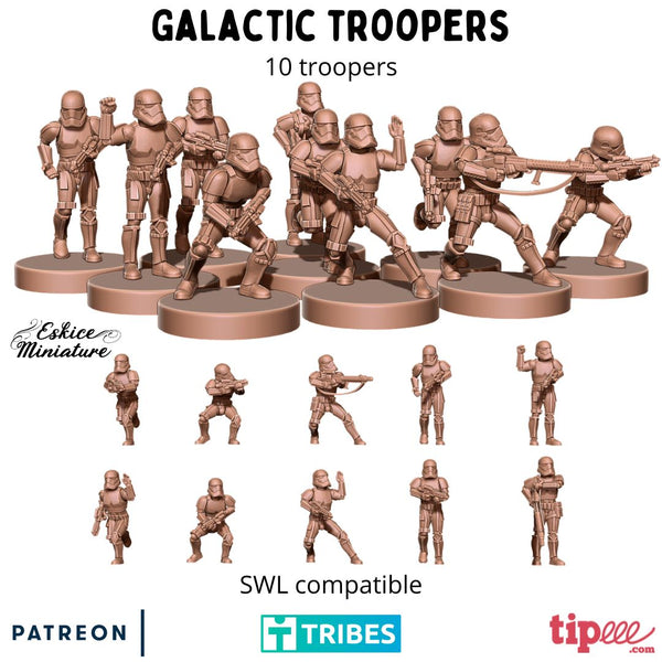 Galactic troopers série 1