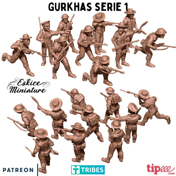 Escouade de Gurkhas série 1