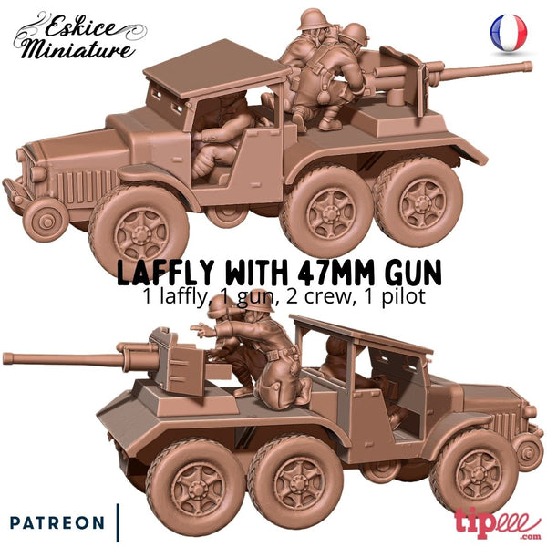 Laffly 47mm - Véhicule Français