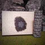 Rouleau à texture : Mur de pierres carrées variées