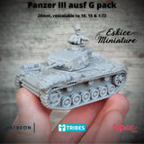 Panzer III G pack - Véhicule Allemand
