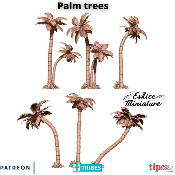 Palmiers x6