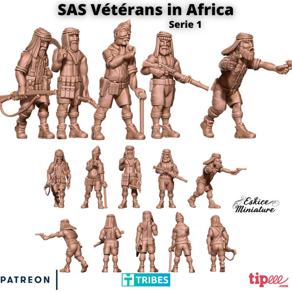 Vétérans du SAS x5 série 1
