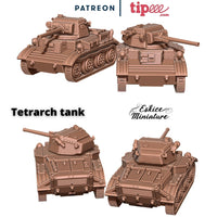 Tetrarch tank