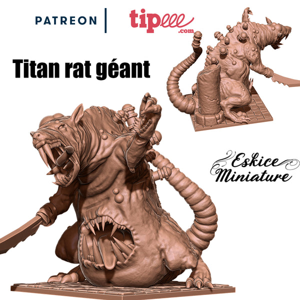 Titan Rat géant