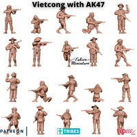 Vietcong avec AK47 x10