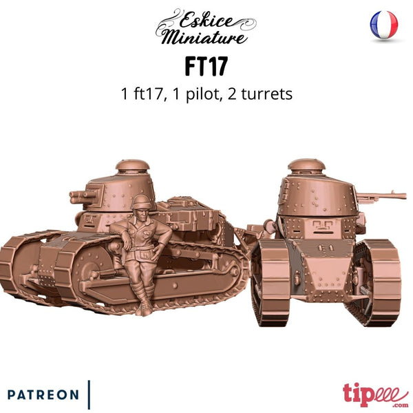FT17 - Tank français
